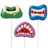 Wilton Candy Mold - Monster Mouth Fun Face Lollipop