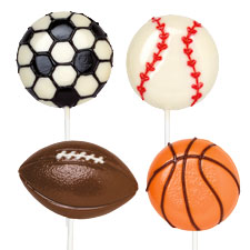 Wilton Candy Mold - Sports Lollipop