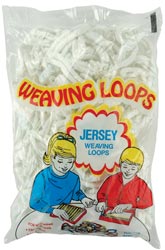 Wool Novelty Weaving Loops - Cotton Jersey 5 oz