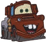 Wrights Appliques Iron On - Disney's Cars Mater
