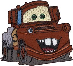 Wrights Appliques Iron On - Disney's Cars Mater