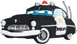 Wrights Appliques Iron On - Disney's Cars Sheriff