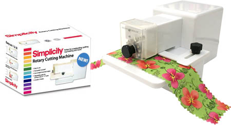 Simplicity Rotary Cutter Machine 1/2" to 2 1/2" strips in minutes!