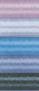 Diane Gaudynski Silk Thread Sampler 100wt 1000m - Cool Waters