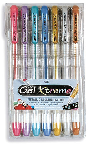 Yasutomo Gel Xtreme Pens 7/Set