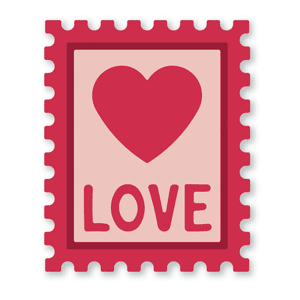 Zip'eSnap Die - Heart Stamp
