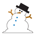 Zip'eSlim Die - Snowman