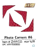 Zip'eCut Die - Hardware Photo Corners #6