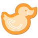 Zip'eCut Die - Cut & Curl Baby Duck